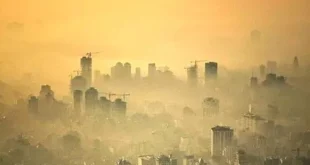 تصویری هولناک از آلودگی هوای امروز صبح تهران