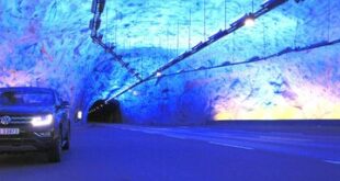 عکس | طولانی‌ترین تونل‌ جاده‌ای دنیا