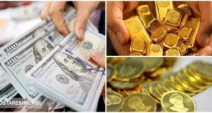 صعود جنون آمیز قیمت طلا، سکه و دلار در بازار آزاد