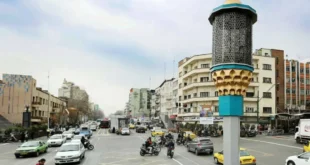 نصب پیغام جنگی در سطح شهر تهران+ عکس