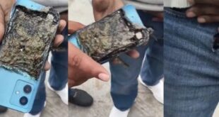 ببینید| آتش گرفتن گوشی موتورولا در جیب مالکش!