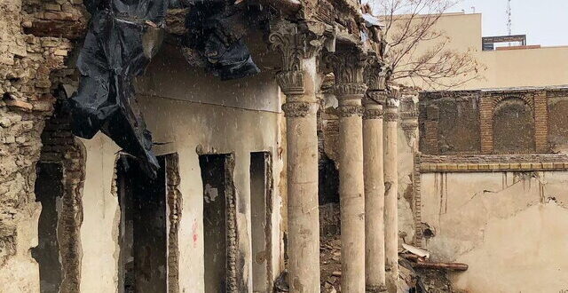 جزئیات مرمت و استحکام‌بخشی خانه تاریخی امین‌لشکر در محله عودلاجان
