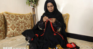 سیاه دوزی؛ هنر اصیل زنان تمدن سیستان