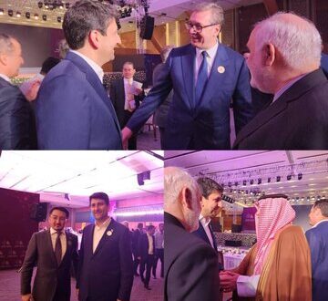 دیدار و رایزنی‌ های وزیر ارتباطات در حاشیه اجلاس «تأثیر هوش مصنوعی ۲۰۲۶»