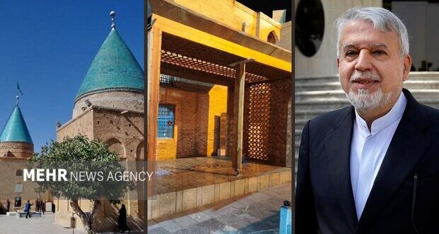 رونمایی از المان مقبره بایزید بسطامی؛تلاش برای ثبت جهانی مجموعه تاریخی