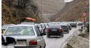 بازگشایی جاده چالوس و آزادراه تهران–شمال از ساعت ۲۲ / مسافران بخوانند