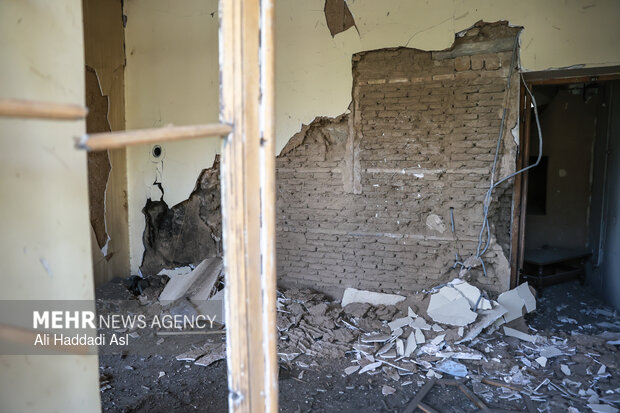 اصابت ۲۱ موشک سنگرشکن به حریم سعدآباد