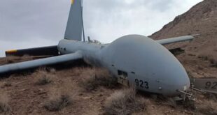 انهدام پهپاد هرمس ۹۰۰ در آسمان اندیمشک توسط سپاه