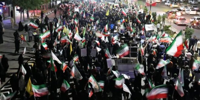 حضور مردم شهرستان تربت جام در اجتماع شب پنجاه و هشتم