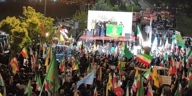 صلوات خاصه امام رضا علیه السلام در اجتماع شبانه مردم کرمانشاه