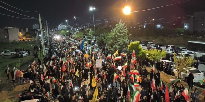 پنجاه و هشتمین اجتماع نحن منتقمون مردم کرمانشاه