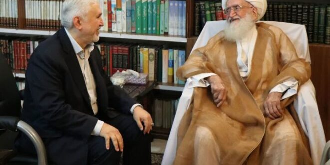 آیت الله نوری همدانی:امروز خدمت به مردم مهمترین وظیفه مدیران نظام است آیت الله نوری همدانی:امروز خدمت به مردم مهمترین وظیفه مدیران نظام است