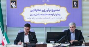 دیدار استاندار چهارمحال وبختیاری با رئیس صندوق نوآوری وشکوفایی کشور /پیگیری برای تأمین مالی طرح‌های کلان و توسعه زیست‌بوم فناوری استان