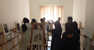 نمایشگاه نقاشی در معبد آناهیتا برپا شد 